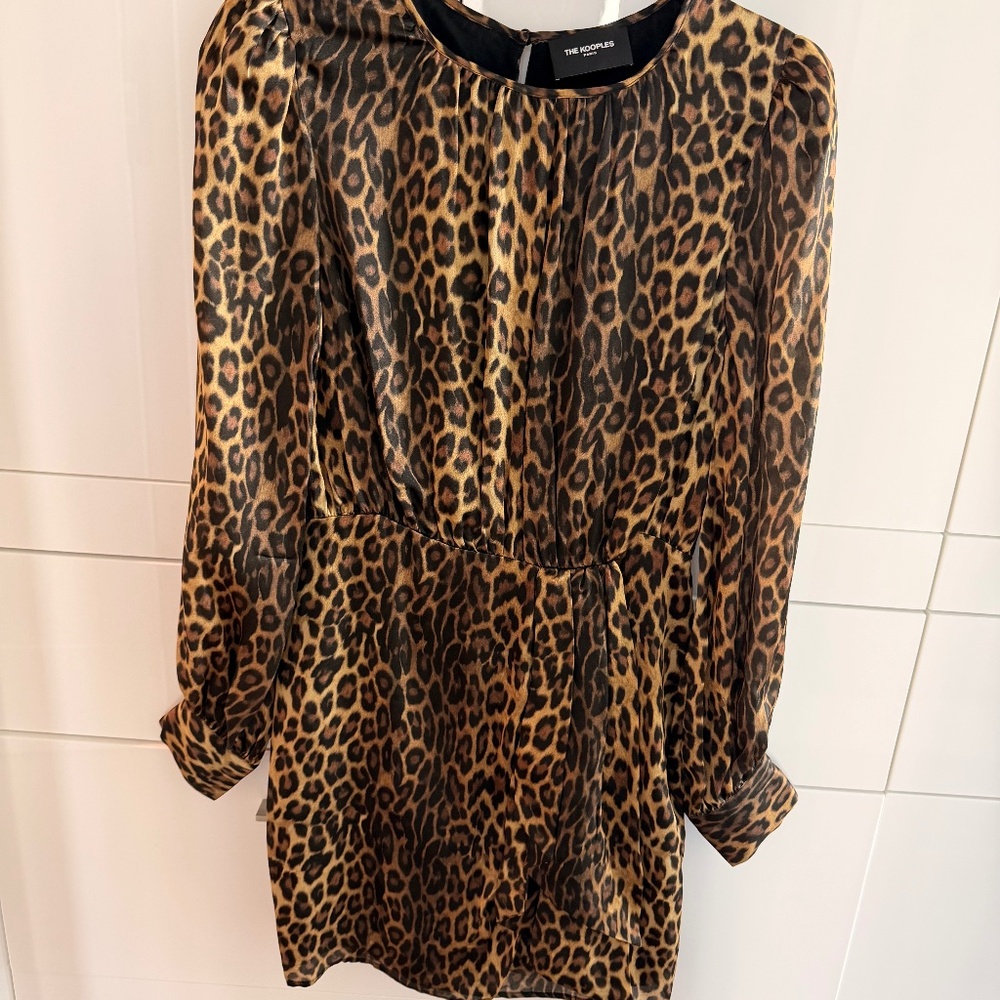Kooples Paris Leopard Dress